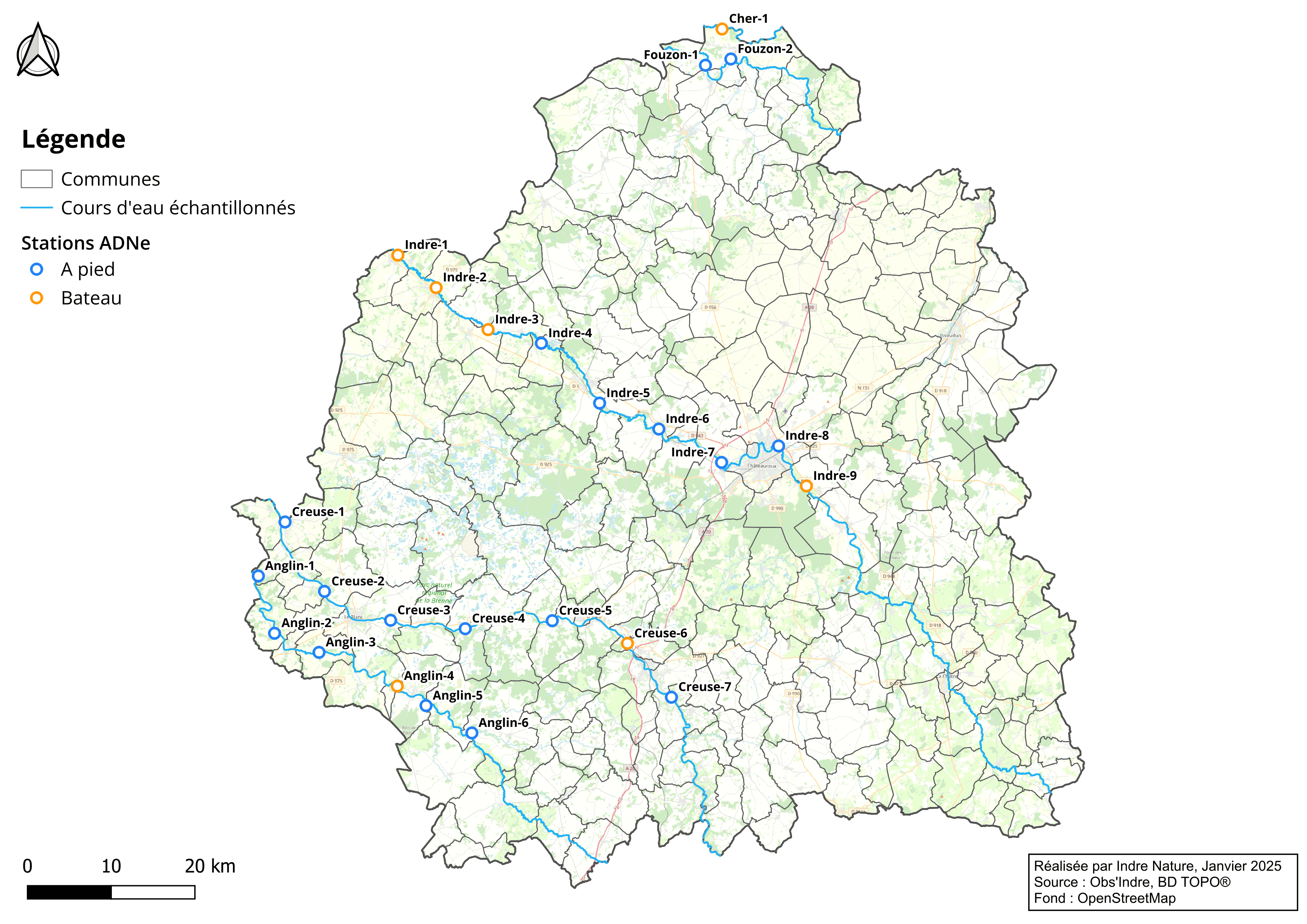 carte indre ADNE